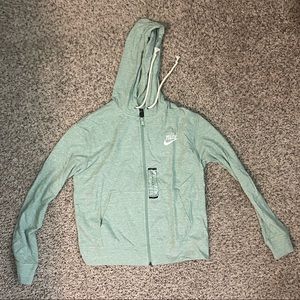 Women Sportswear Gym Zip Up Hoodie Size Small